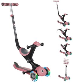 Πατίνι Globber Scooter Go.Up Deluxe Fantasy Lights Pastel Deep Pink