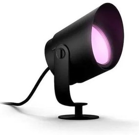 Έξυπνο Φωτιστικό Σποτ Led 15W IP65 Μαύρο Επέκταση RGBW HueLily XL 915005842601 Philips Hue-915005842601-Μαύρο 915005842601