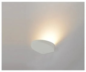 Απλίκα Φωτιστικό Τοίχου LED 6W Αλουμίνιο Luma Lighting 123-01450-17-white Λευκό