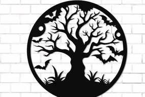 Intra απο ξύλο plywood  Χρώμα wenge 3mm-4mm πάχος - Halloween Decor Wall Δίασταση 15x15 cm INTRAFABR-28107316