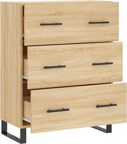 vidaXL Ντουλάπι Sonoma Δρυς 69,5 x 34 x 90 εκ. από Επεξεργασμένο Ξύλο