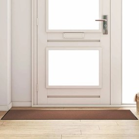 Χαλάκι Εξώπορτας Άλλο Καφέ και Μαύρο 60 x 180 cm