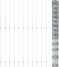 vidaXL Άγριος Φράκτης με Στηρίγματα 50 x 1,5 μέτρα (Π x Υ)