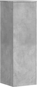 vidaXL Βάσεις Φυτών Γκρι Σκυρ. 33x33x100 εκ. Επεξεργασμένο Ξύλο