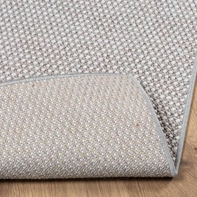 vidaXL Χαλιά χώρου LUGO Κρεμ και Γκρι 80 x 150 cm Πολυεστέρας
