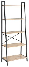 Bookcase - Shelf Case Edge 1943 Metal Fylliana Sonoma - Artisan 64x34x164 cm