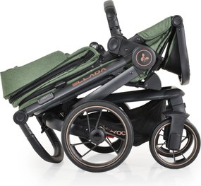 Baby stroller Ellada green