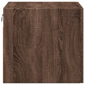 vidaXL Ντουλάπι Τοίχου Καφέ Δρυς 45x42,5x40 εκ. Επεξεργασμένο Ξύλο