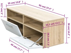 ΈΠΙΠΛΟ ΤΗΛΕΟΡΑΣΗΣ ΔΡΥΣ / ΛΕΥΚΟ 95 X 35 X 36 ΕΚ. ΑΠΟ ΜΟΡΙΟΣΑΝΙΔΑ 244869