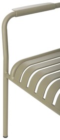 Καρέκλα - Πολυθρόνα RACHEL C6088.07 Αλουμινίου Dark Olive 63x58x85Υεκ. 63x58x85 εκ.