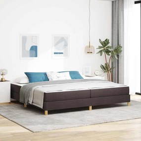 vidaXL Κρεβάτι με ελατήρια Καφέ 200 x 200 cm
