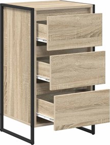 vidaXL Πλαϊνό γραφείο Σονόμα 42 x 36 x 75.5 εκ. Επεξεργασμένο ξύλο