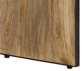 vidaXL Κονσόλα 120 x 30 x 75 εκ. από Μασίφ Ξύλο Μάνγκο