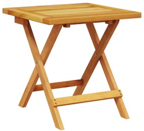 vidaXL Ξαπλώστρα με Μαξιλάρι &amp; Τραπέζι από Μασίφ Ξύλο Ακακίας