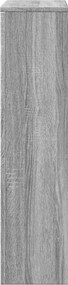 vidaXL Καπάκι Καλοριφέρ Γκρι Sonoma 104 x 20 x 82 cm