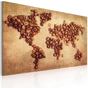 Πίνακας - Coffee from around the world 90x60