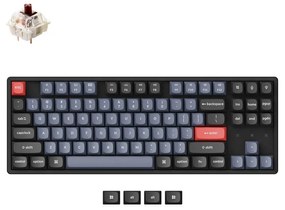 Keychron K8 Pro (K8P-J3) QMK/VIA Wireless Mechanical Keyboard-Brown Switch (Hot-Swappable) US Layout