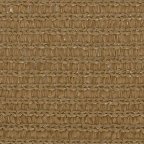 Πανί Σκίασης Taupe 5 x 8 μ. από HDPE 160 γρ/μ² 311413