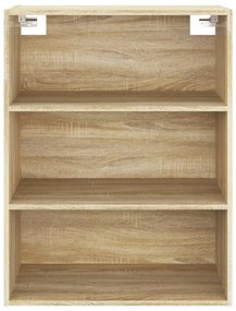 vidaXL Ντουλάπι Τοίχου Κρεμαστό Sonoma Δρυς 69,5 x 32,5 x 90 εκ.