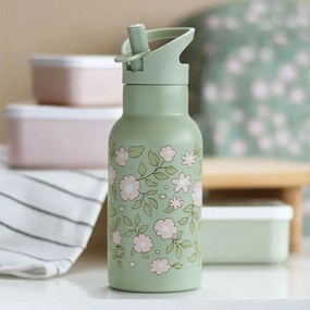 Παγούρι 350ml Με Καλαμάκι Α Little Lovely Company Blossom Sage DBSSBS59