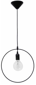 Φωτιστικό Οροφής Kyklos 1/L  34-0038 Black Metal