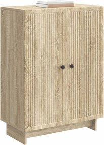 vidaXL Πλαϊνό γραφείο Sonoma Δρυς 66 x 34,5 x 90 εκ Επεξεργασμένο Ξύλο
