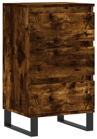 vidaXL Συρταριέρα Καπνιστή Δρυς 40 x 35 x 70 εκ. από Επεξεργ. Ξύλο