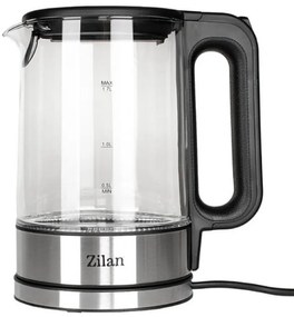 Γυάλινος Βραστήρας Zilan Με LED 1.7L 2200W ZLN1796