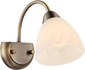 Απλίκα Τοίχου Aca Byron DLX7391WBR Bronze