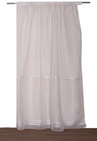 Κουρτίνα με Τρέσα 280x270 2462 Εκρού Viopros