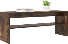 vidaXL Ντουλάπι TV 100 x 30 x 40 εκ Καπνιστό Δρύς Επεξεργασμένο Ξύλο