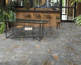Keros Ardesia Antracita Antislip 30x60 - Πλακάκι δαπέδου γρανίτη