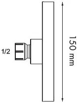 Κεφαλή ντουζ Harp