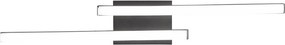 Φωτιστικό Πλαφονιέρα LED RL Route Black R62472432