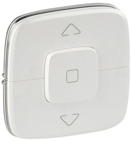Πλακίδιο Διακόπτη Ρολών Περλέ Valena Allure 755149 Legrand-755149-Λευκό 755149