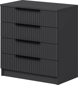 Συρταριέρα Ανθρακί KALE 72x42x77