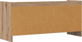 vidaXL Ντουλάπι TV 100 x 33 x 47 εκ Artisan Δρυς Επεξεργασμένο Ξύλο
