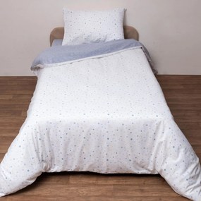 Φανελένια Σεντόνια Μονά (Σετ) Viopros Kids 2643 Λευκό Λευκό ΧΩΡΙΣ ΛΑΣΤΙΧΟ 160X265
