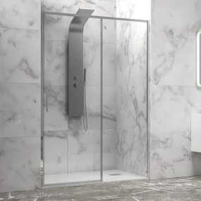 Karag Lea 400 Cromo Nano Καμπίνα Συρόμενη Διάφανη (107-110 cm)