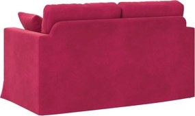 vidaXL Καναπές Κόκκινο