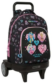 Σχολική Τσάντα Monster High Μαύρο 33 x 45 x 22 cm