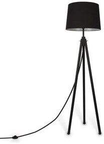 Επιδαπέδιο Φωτιστικό Calvin E27 IP20 Φ44 MAYTONI-Z177FL-01B-Μαύρο Z177FL-01B