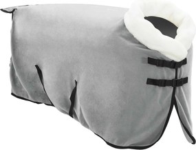 vidaXL Σαμάρι Ίππου Σκούρο πράσινο 115 cm Πολικές φλις