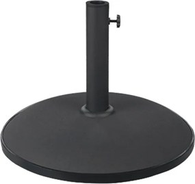 Βάση ομπρέλας Elfie pakoworld τσιμέντο μαύρο 25kg Φ50εκ