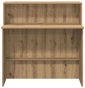 vidaXL Γραφείο υποδοχής 100x50x103,5 εκ. Επεξεργασμένο Ξύλο
