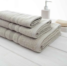 Πετσέτα Σώματος (80x150) Vesta Sithonia 550gsm Μπεζ 503-BEIGE