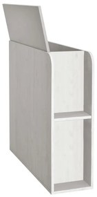 MATIS Κουτί αποθήκευσης Numero άσπρος δρυς 30x102x77 MATIS580254