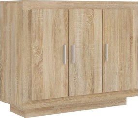 vidaXL Συρταριέρα Sonoma Δρυς 92x35x75 εκ. Επεξεργασμένο Ξύλο