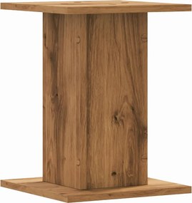 vidaXL Βάσεις Φυτών 2 τεμ. Αρτισιανή Δρυς 30x30x40 εκ. Επεξ. Ξύλο
