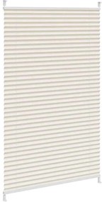 Πλισέ ρόλερ σκίασης 70x125cm Κρεμ